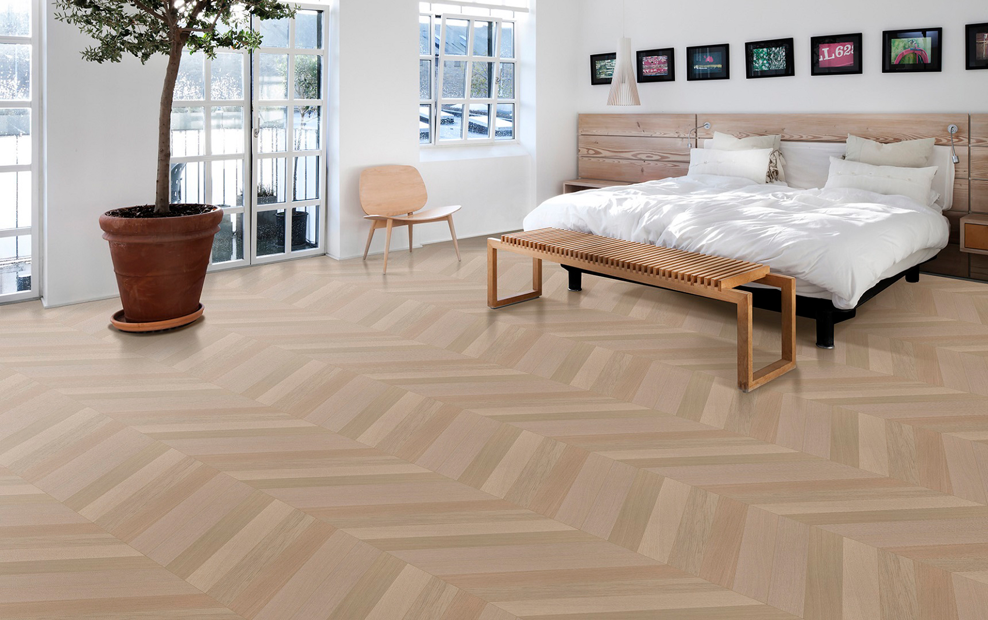 得高進(jìn)口地板，演繹拼花藝術(shù) 5