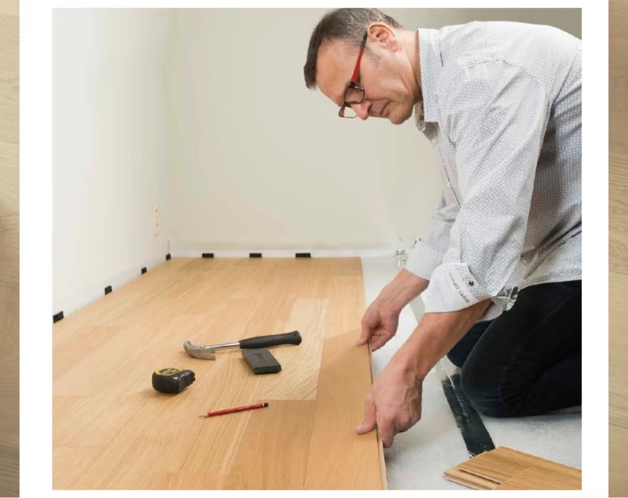 裝修分享 記住這幾點(diǎn)，木地板通鋪?zhàn)〉瞄L(zhǎng)久又耐看 圖片16